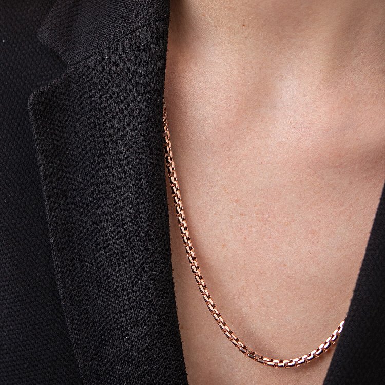 Золотий ланцюжок плетіння Венеція (4 мм) ц00193-4 від ювелірного магазину Онікс - 5