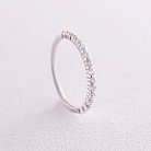 Золотое кольцо с дорожкой камней (бриллианты) кб0452ca от ювелирного магазина Оникс