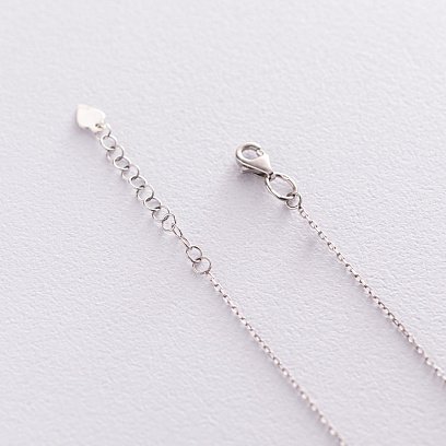 Серебряное колье "Шарики" 181075 №3