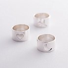 Серебряное кольцо "Сердце" 112229 от ювелирного магазина Оникс - 13