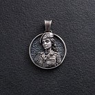 Срібний кулон "Українська захисниця" 1319 от ювелирного магазина Оникс - 4