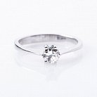 Золотое помолвочное кольцо с бриллиантом р0590б от ювелирного магазина Оникс