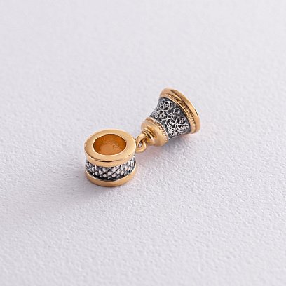 Серебряный шарм "Колокольчик" 132348 №4