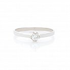 Золотое помолвочное кольцо с бриллиантом zberdc75 от ювелирного магазина Оникс - 1
