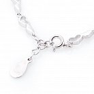 Срібний браслет з сердечками (фіаніти) 141266 от ювелирного магазина Оникс - 2
