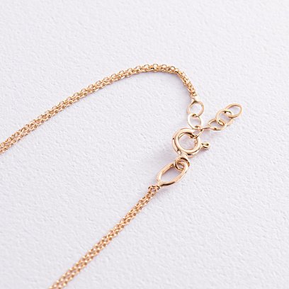 Золотой браслет "Бесконечность" б02923 №4