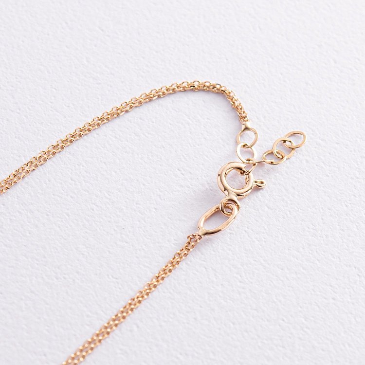 Золотой браслет "Бесконечность" б02923 от ювелирного магазина Оникс - 3