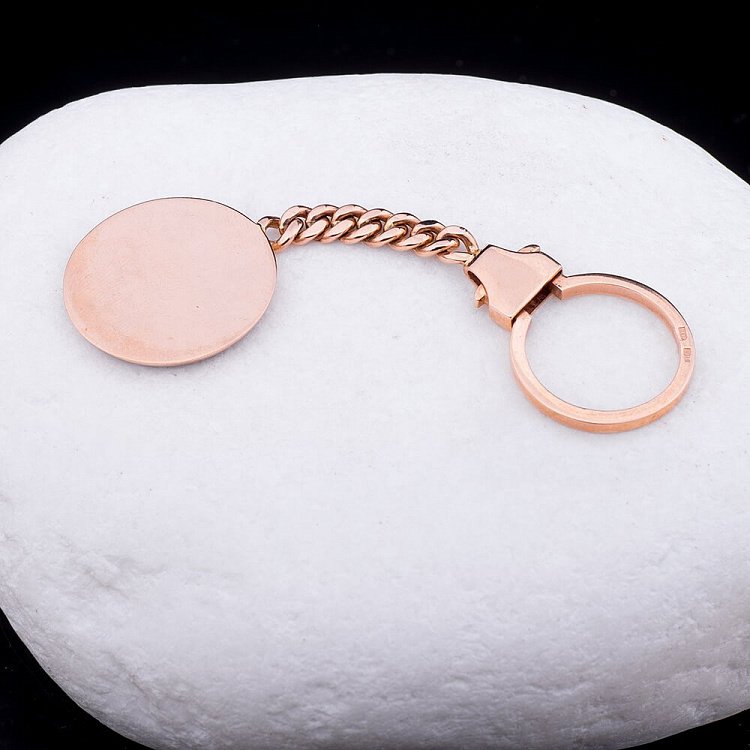 Золотой брелок "Renault-Рено" бр00001р от ювелирного магазина Оникс - 1