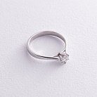 Помолвочное золотое кольцо с бриллиантом 220581121 от ювелирного магазина Оникс - 3