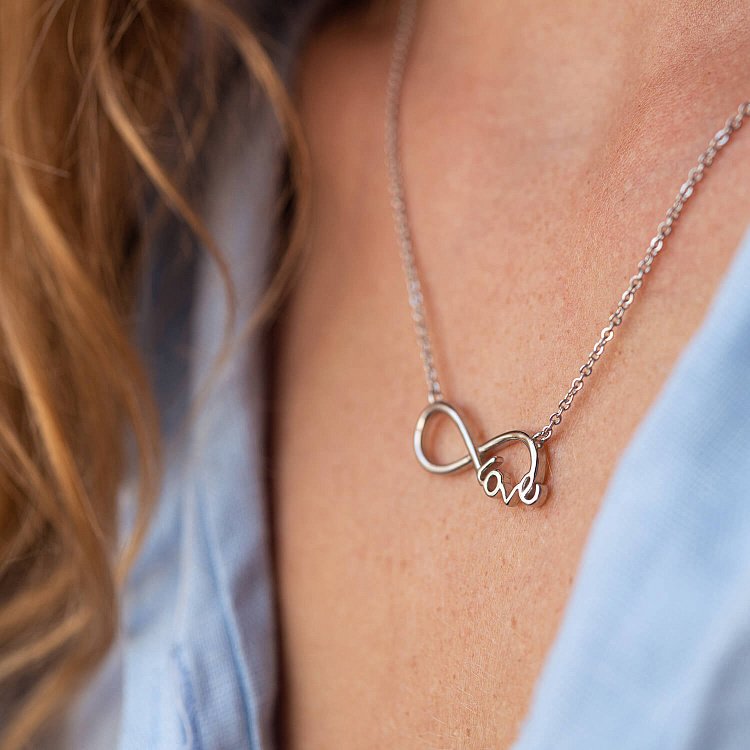 Срібне кольє зі знаком нескінченності 18814 від ювелірного магазину Онікс - 3