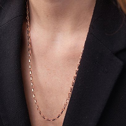 Золотий ланцюжок "Якірне плетіння" (3 мм) ц00358-3 №5