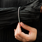 Браслет Теніс у білому золоті з білими діамантами бб0050sm от ювелирного магазина Оникс - 5