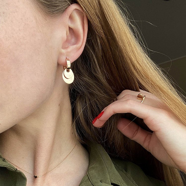 Кольє "Сердечко" в червоному золоті  кол01773 від ювелірного магазину Онікс - 15