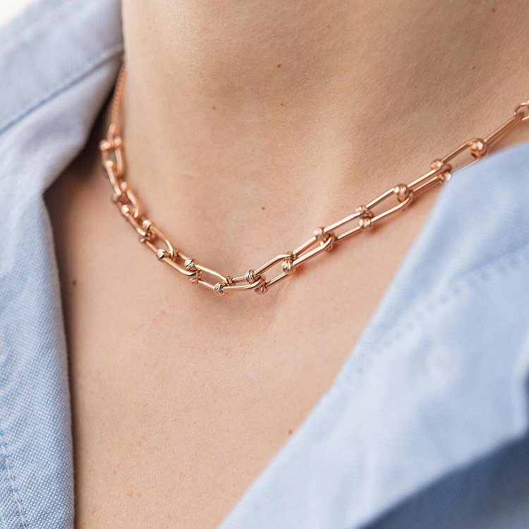 Золоте кольє "Фантазія" кол02180 від ювелірного магазину Онікс - 5