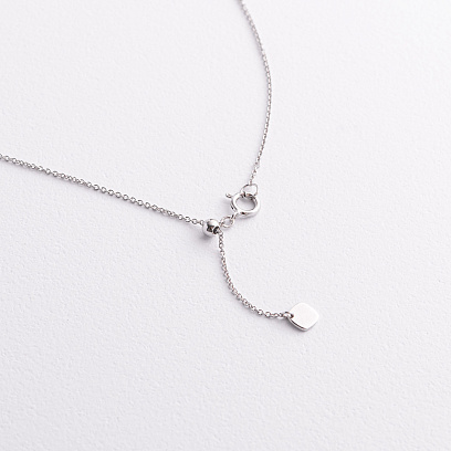 Золоте кольє з діамантами колб0175lg №2