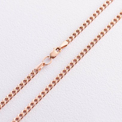 Золотий ланцюжок плетіння панцирне (2.5 мм) ц00191-2,5