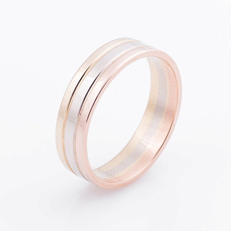 Чоловіча обручка обр000730 від ювелірного магазину Онікс