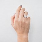 Женское кольцо (культ. пресн. жемчуг, фианиты) к02799 от ювелирного магазина Оникс - 1