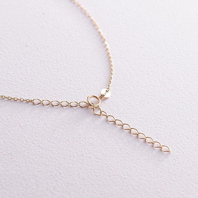 Колье 2 в 1 "Шарики" в желтом золоте кол02343 от ювелирного магазина Оникс - 9