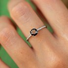 Помолвочное кольцо с бриллиантами (белое золото) 236321122 от ювелирного магазина Оникс - 3