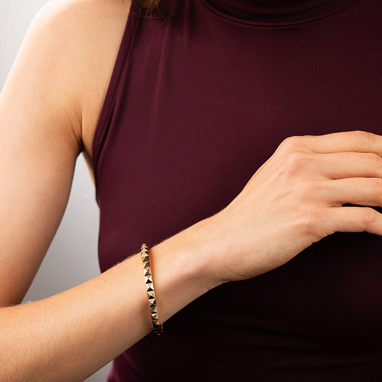 Браслет "Brianna" у жовтому золоті б05792 від ювелірного магазину Онікс - 3