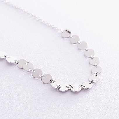 Кольє "Монетки" в сріблі 18745 №2