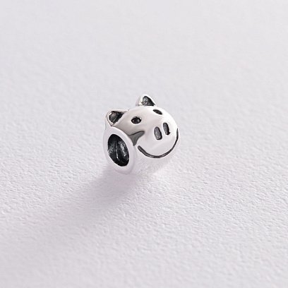 Серебряный шарм "Поросенок" 132098