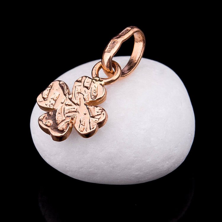 Детская золотая подвеска "Цветочек" (эмаль) п00876ц от ювелирного магазина Оникс - 2