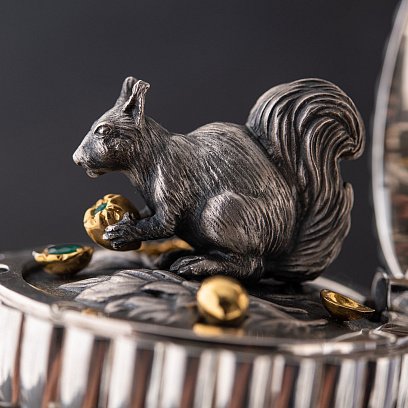 Серебряная фигура ручной работы 23177 №5