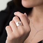 Серебряное кольцо "Луна" 112227 от ювелирного магазина Оникс