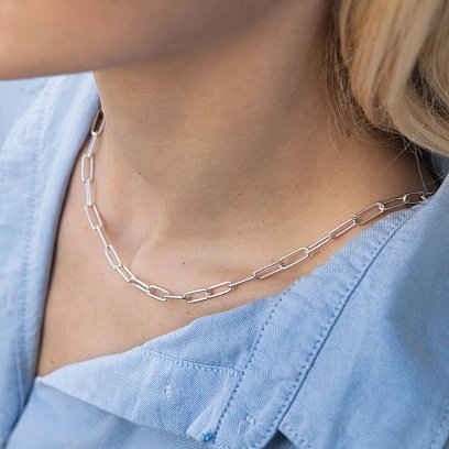 Срібне кольє "Аврора" 181196 №7