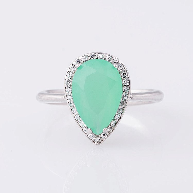 Срібний перстень (фіаніти) 111921 від ювелірного магазину Онікс - 3