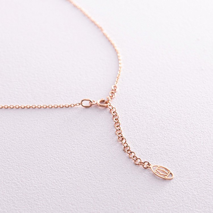 Кольє "Цвях" у червоному золоті кол02326 від ювелірного магазину Онікс - 6