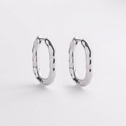 Серебряные серьги "Priscilla" 7260род №3