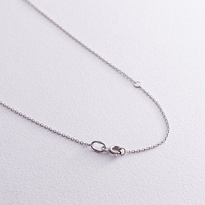 Золоте кольє "Конюшина" з діамантами 734251121 №5