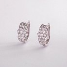 Золоті сережки з діамантами сб02766 от ювелирного магазина Оникс