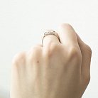 Золотое кольцо "Бантик" (бриллианты) zberdh78246 от ювелирного магазина Оникс - 5