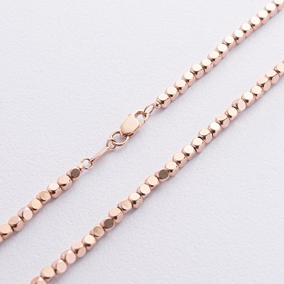 Кольє "Кубики" (червоне золото) кол02528