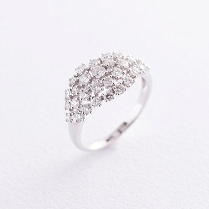 Золотое кольцо с бриллиантами MR17583gmb