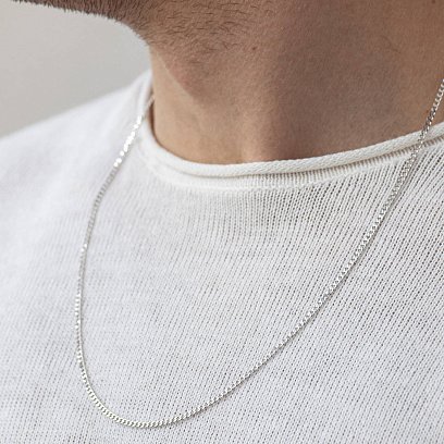 Золотий ланцюжок (панцирне плетіння) ц00409 №2