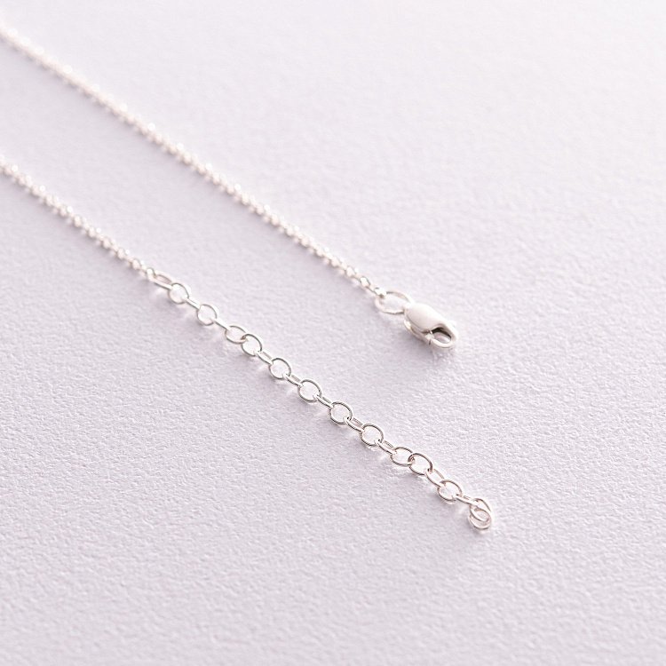 Срібне кольє "Серце" 181235 від ювелірного магазину Онікс - 3