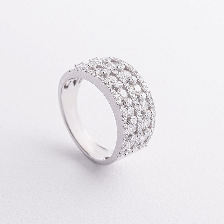 Золотое кольцо с бриллиантами кб0561cha от ювелирного магазина Оникс