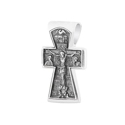 Срібний хрест (чорніння) 13141 №3