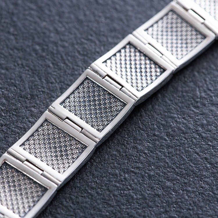 Православный серебряный браслет "Святые Мужи" 076 от ювелирного магазина Оникс - 4