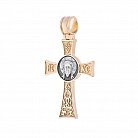 Срібний православний хрест 132353 от ювелирного магазина Оникс - 2
