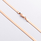 Колье "Наоми" в красном золоте (снейк) ц00514-4,0 от ювелирного магазина Оникс - 1