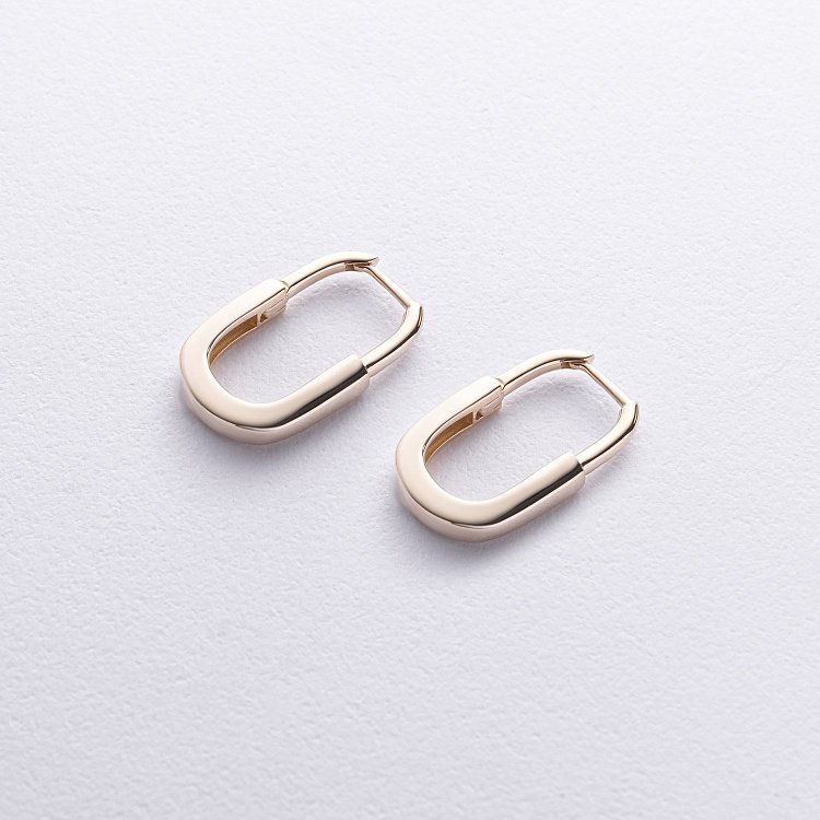 Серьги "Camilla" в желтом золоте с08887 от ювелирного магазина Оникс - 2