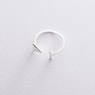 Серебряное кольцо Геометрия 112244 от ювелирного магазина Оникс - 2