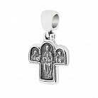 Православний хрест "Спас на престолі" (чорніння) 13442 от ювелирного магазина Оникс - 3
