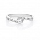 Золотое помолвочное кольцо с бриллиантами км0076 от ювелирного магазина Оникс - 2